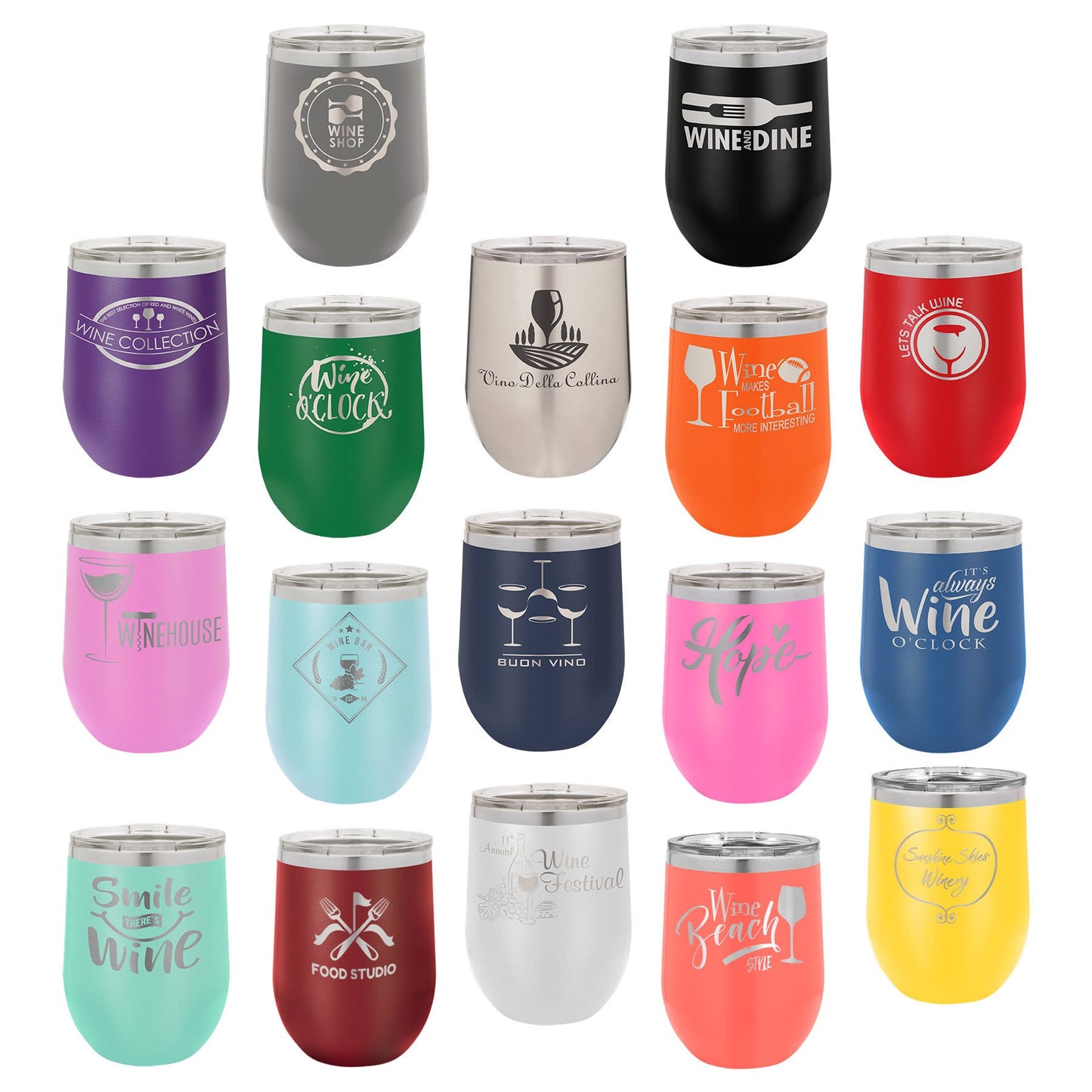 Custom 12oz Wine Tumbler