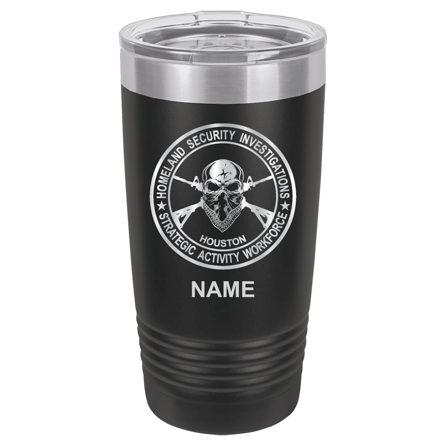 SAW Houston 20oz Engraved Tumbler