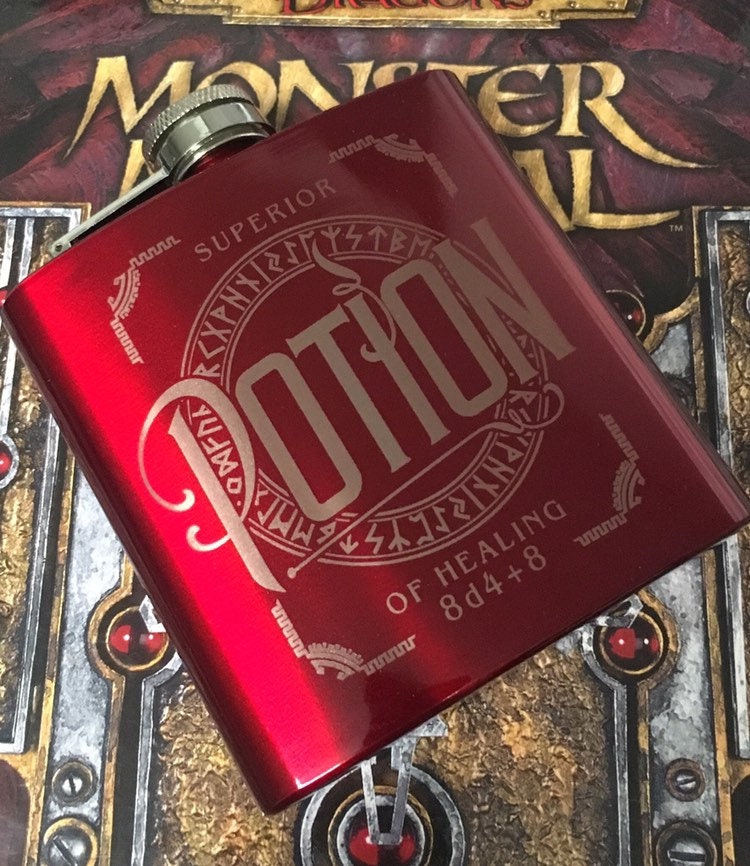 Superior Potion Engraved flask
