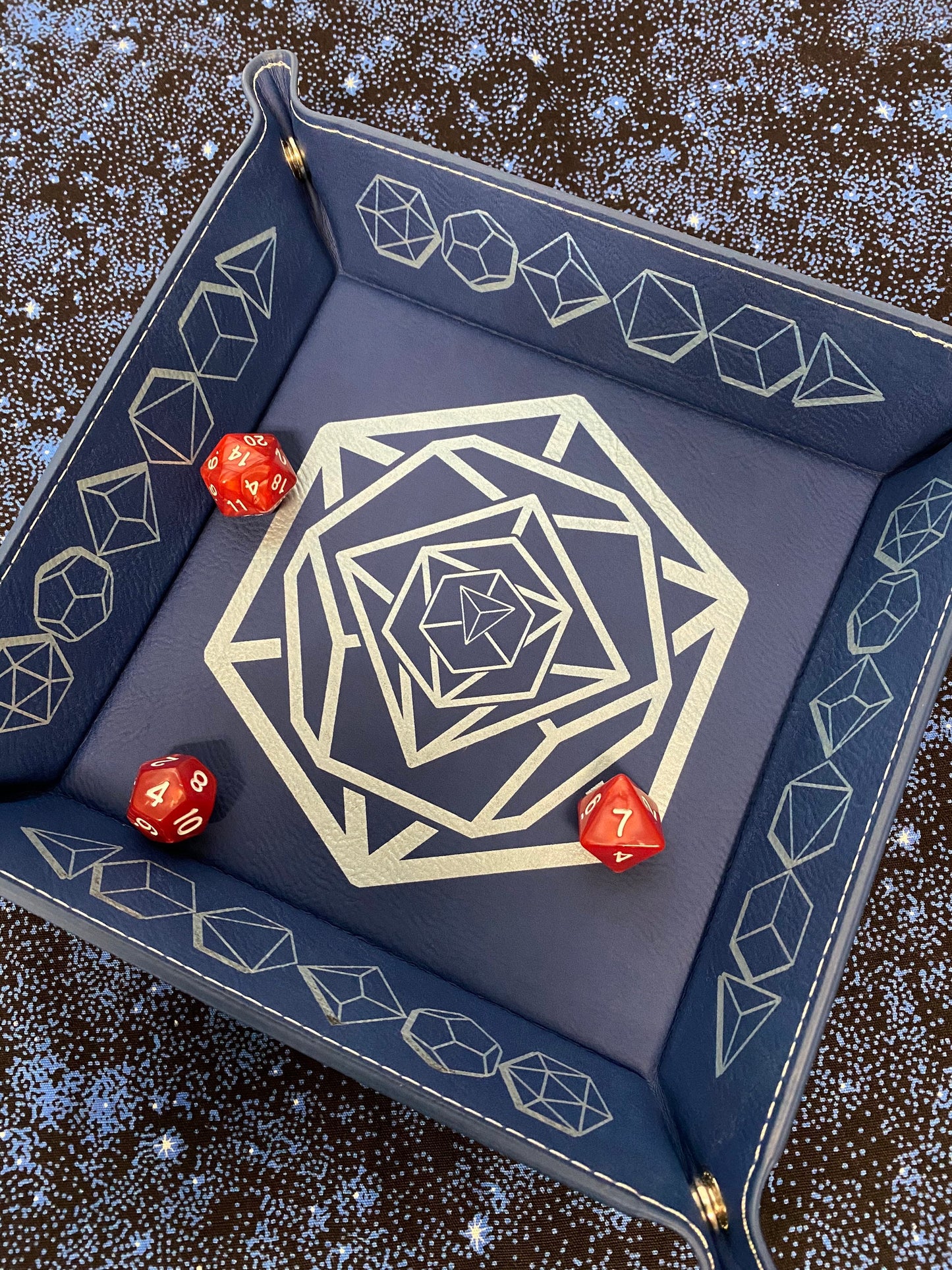 Dicey Dice Engraved Tray