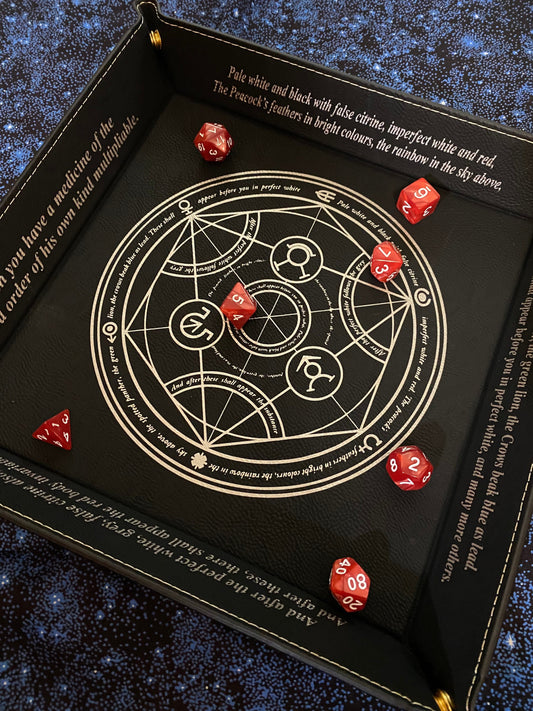 FMA Transmutation XL Engraved Dice Tray