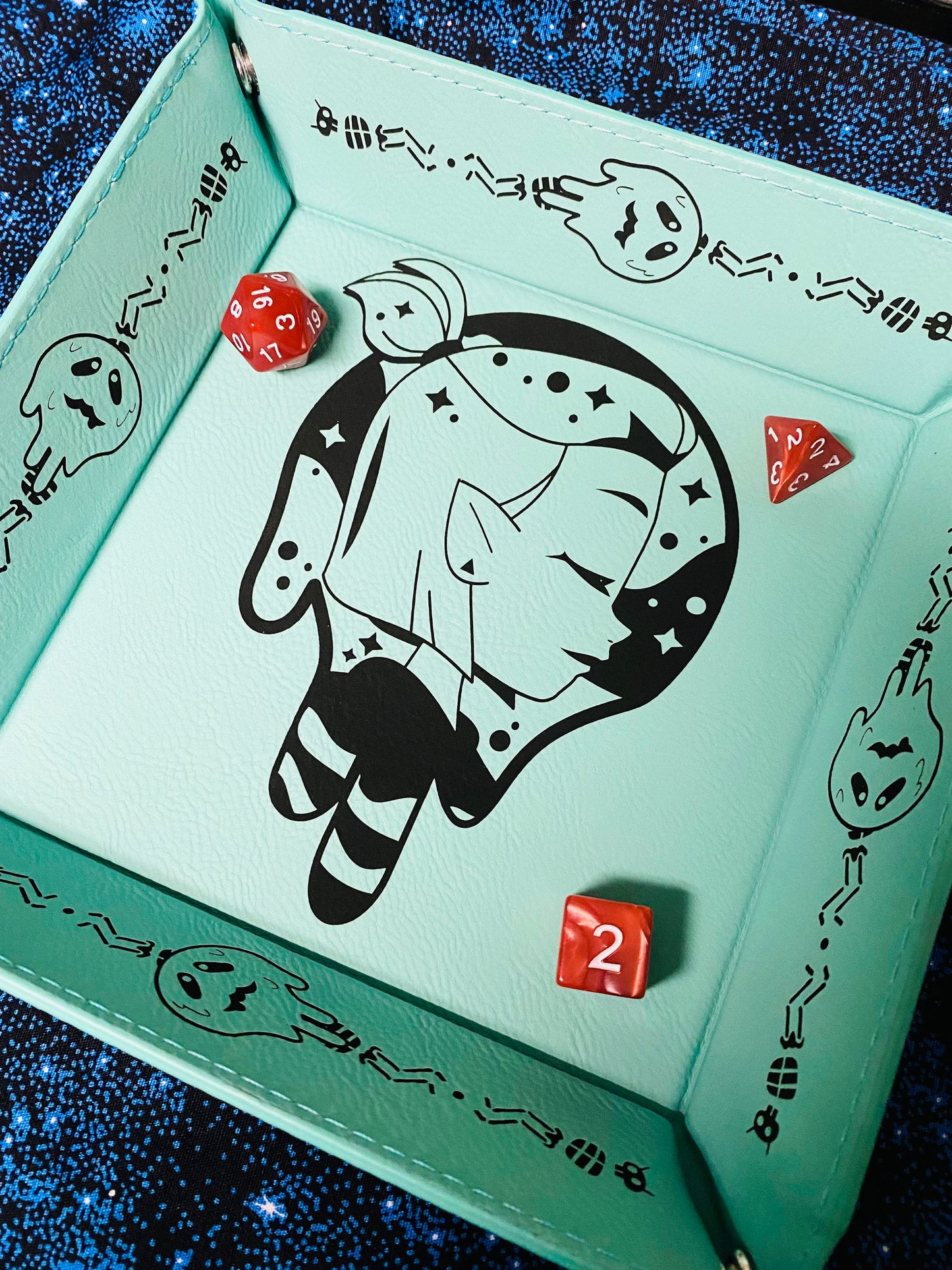 Owl House S1 Amity Blight Engraved Dice Tray