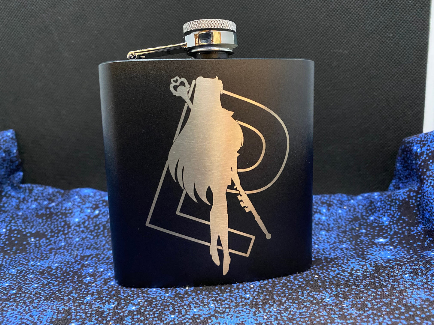 Sailor Scout Engraved Flasks