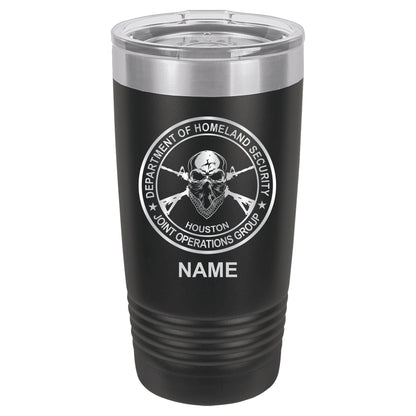 JOG Houston 20oz Engraved Tumbler