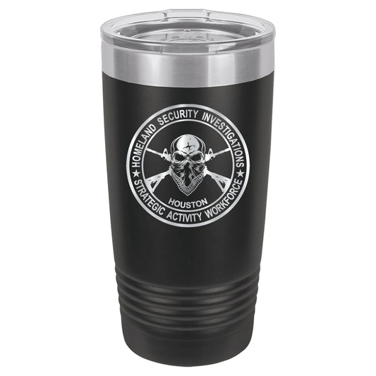 SAW Houston 20oz Engraved Tumbler