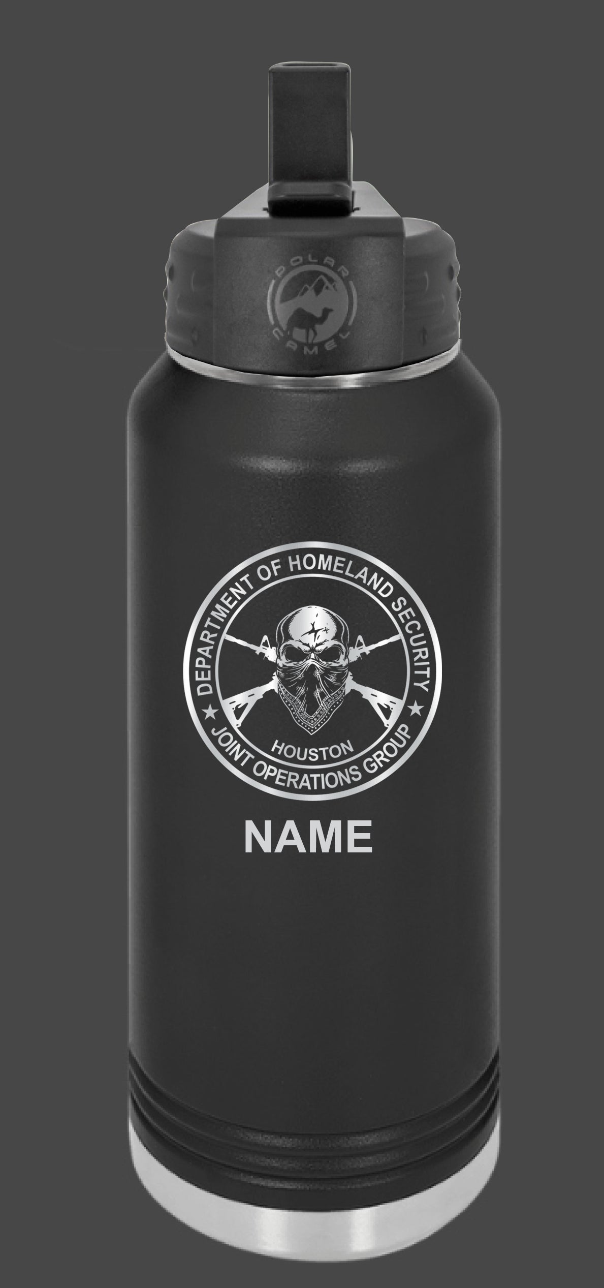 JOG Houston 32oz Engraved Waterbottle