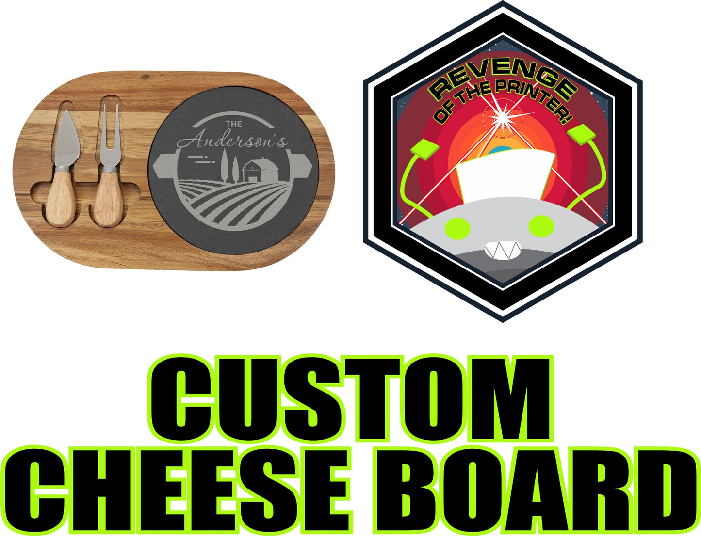 Custom Cheese Board