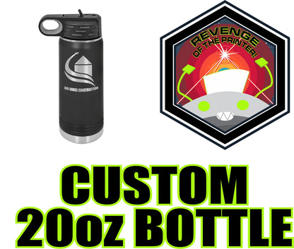 Custom 20oz Water Bottle