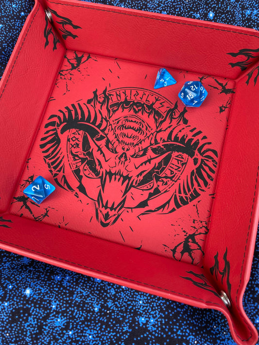 Balrog Engraved Dice Tray