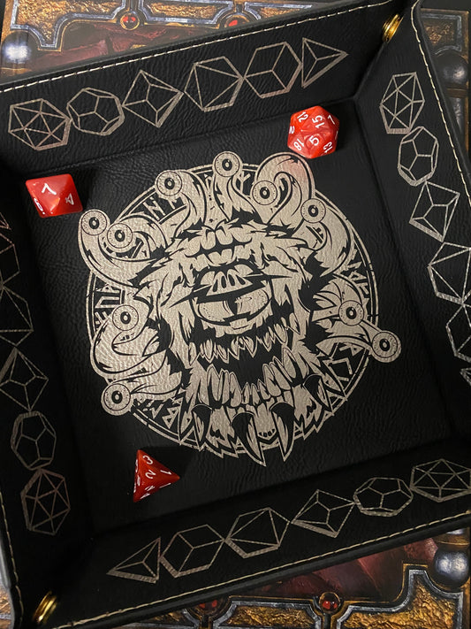 Beholder Engraved Dice Tray