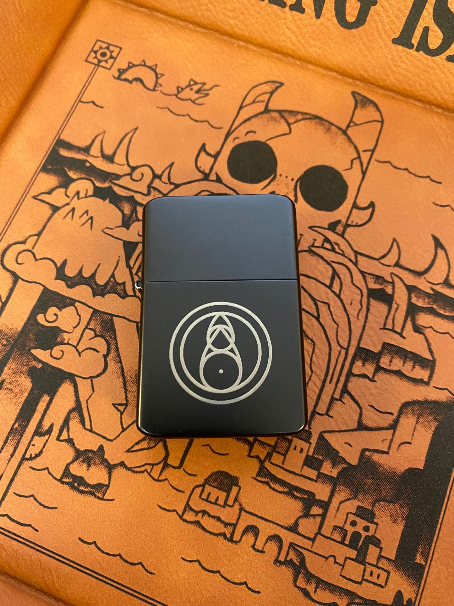 Owl House Fire Glyph Lighter