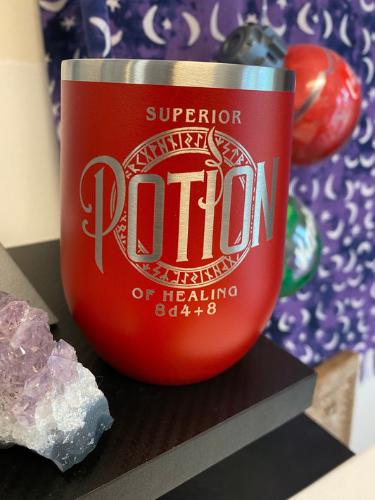 Superior Healing Potion Wine Tumbler