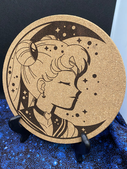 Sailor Moon Cork Trivet/Board