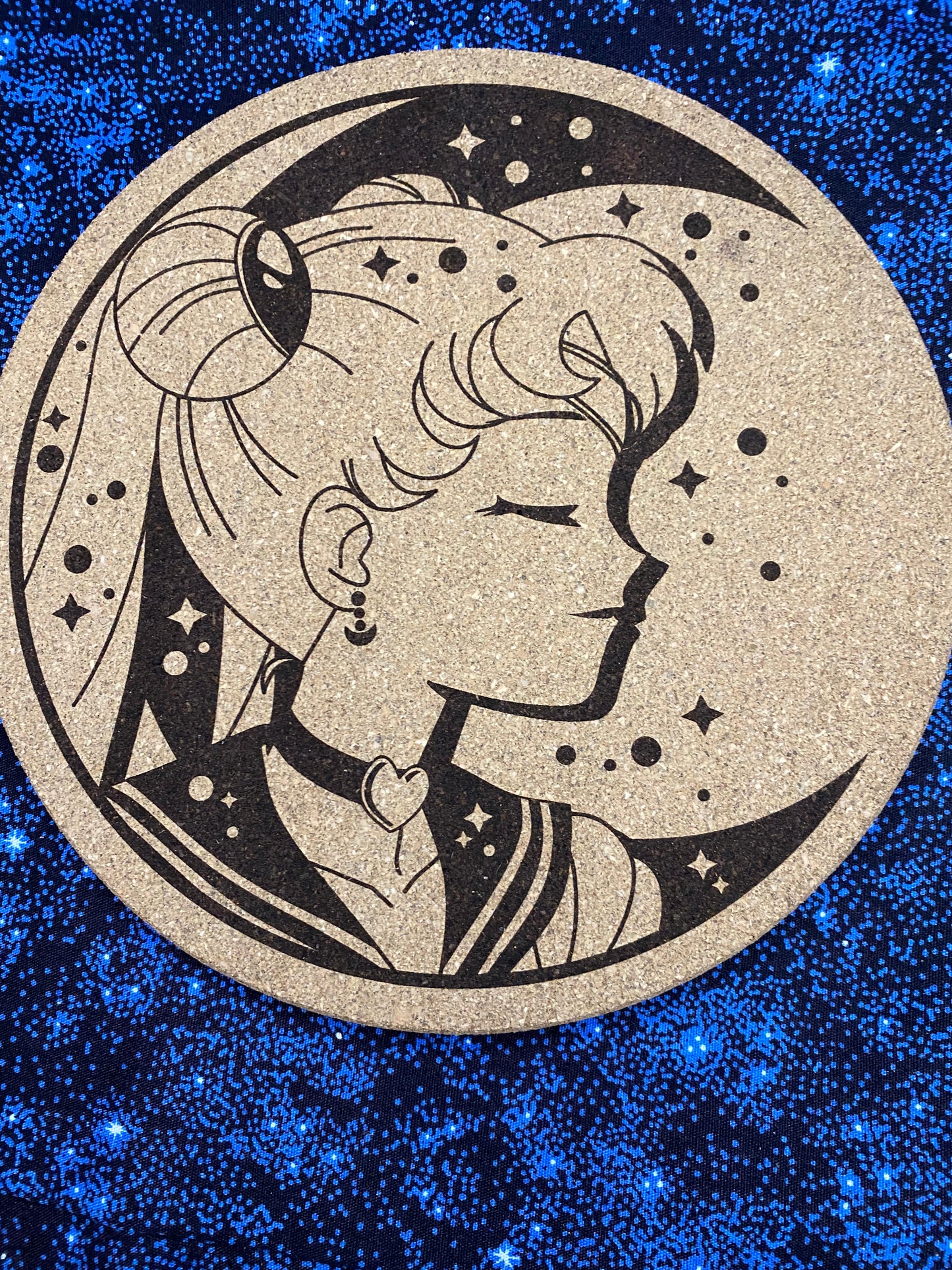Sailor Moon Cork Trivet/Board